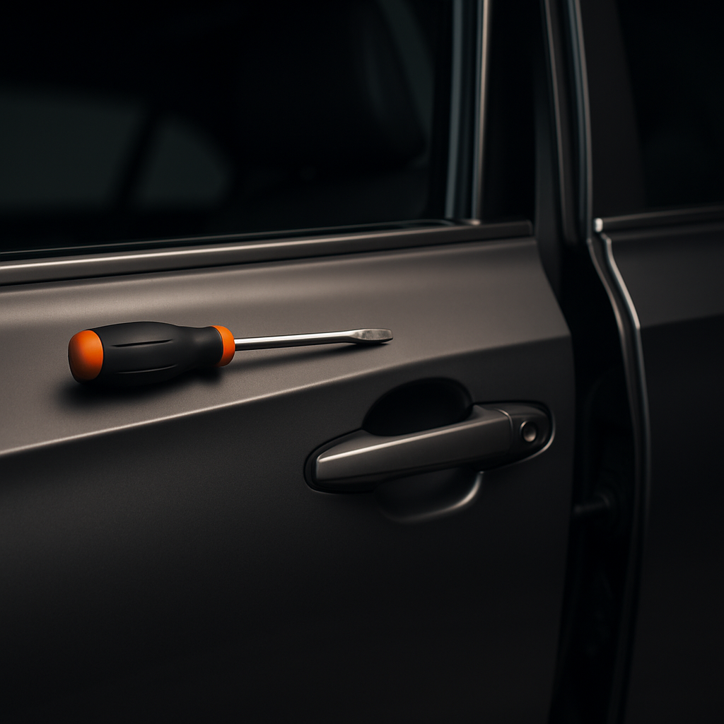 découvrez comment ouvrir une porte de voiture avec un tournevis en toute sécurité grâce à nos conseils pratiques et astuces pour éviter d'endommager votre véhicule.