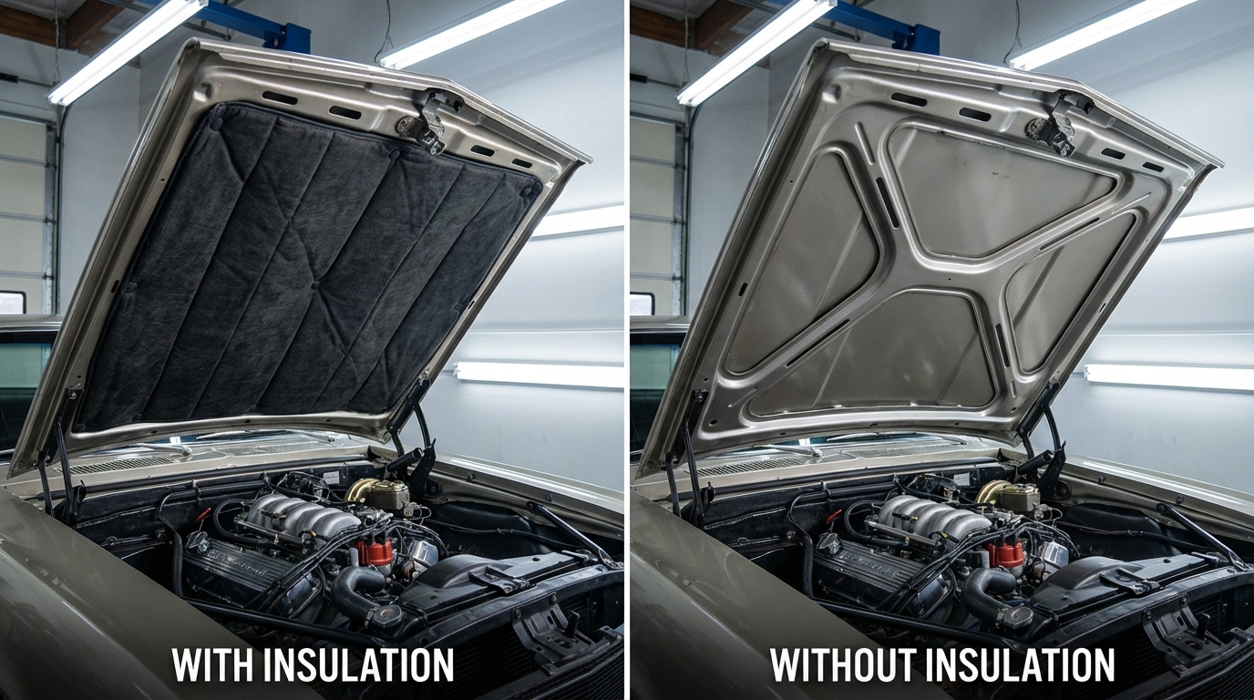 découvrez les risques et les conséquences de rouler sans isolant sous le capot : est-ce un danger pour votre véhicule ou simplement une source de nuisance sonore ?