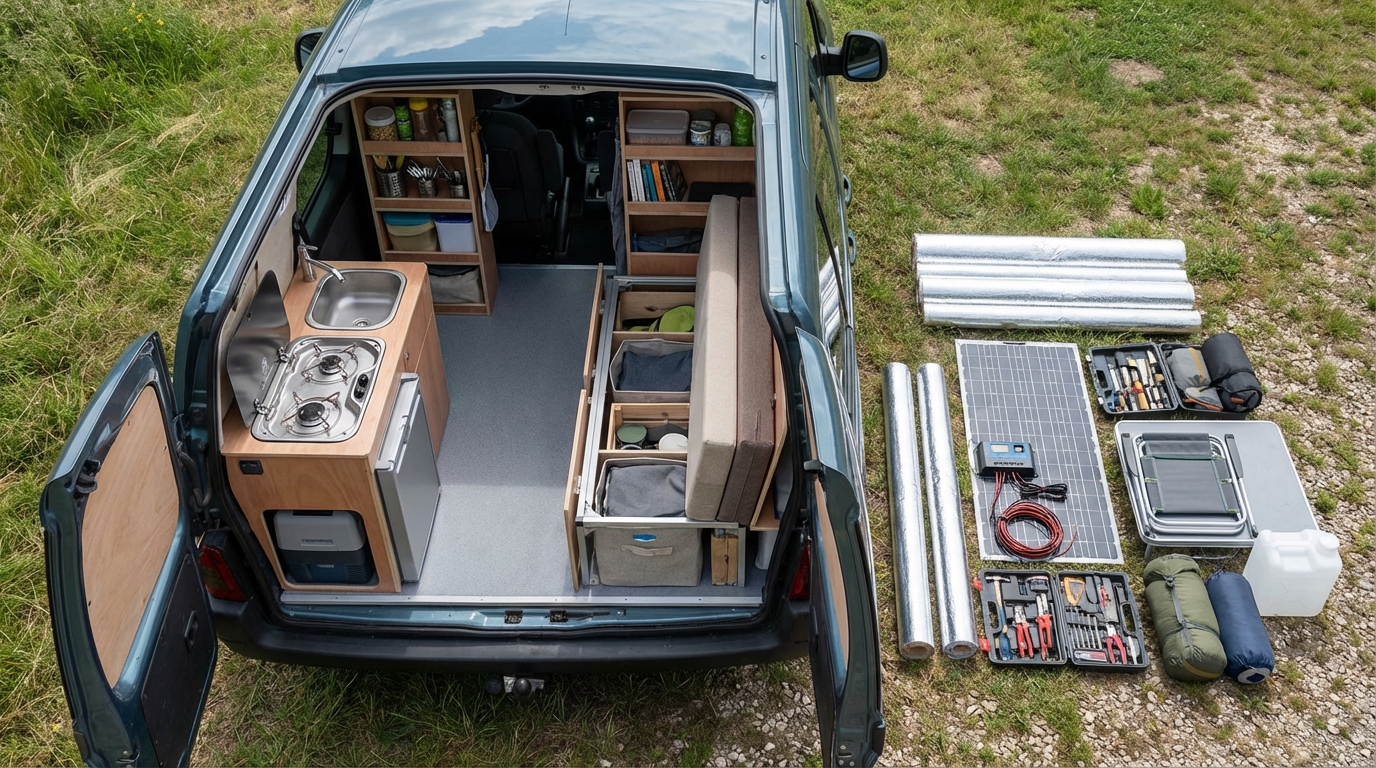 découvrez comment aménager un berlingo avec des plans détaillés, un budget adapté et les meilleurs choix de matériel pour un aménagement réussi.